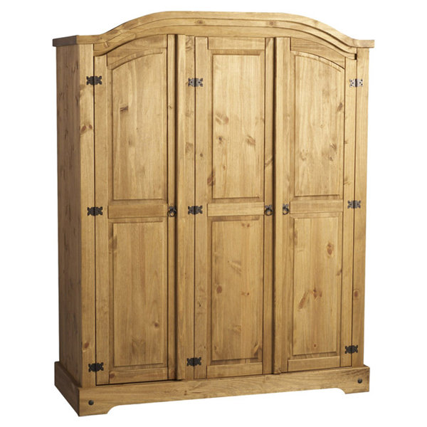 Pine Wardrobes You'll Love Wayfair.co.uk